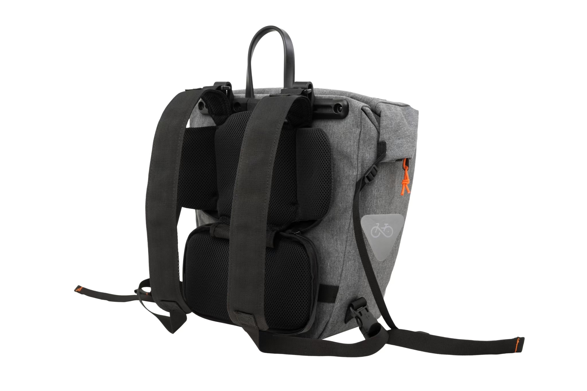 กระเป๋าจักรยานกันน้ำ DFEELFREE URBANION ECO BIKEPACK สี GREY_3